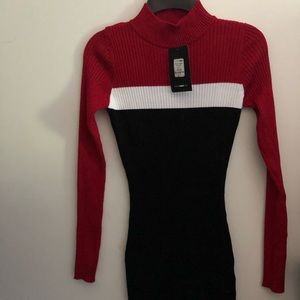 Fashnova, midi sweater dress